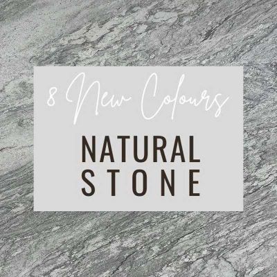 Image reading - "Natural Stone - 8 new colours"
