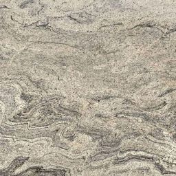 Ivory Fantasy Granite - swirls of brown, grey, and black perfect for countertops