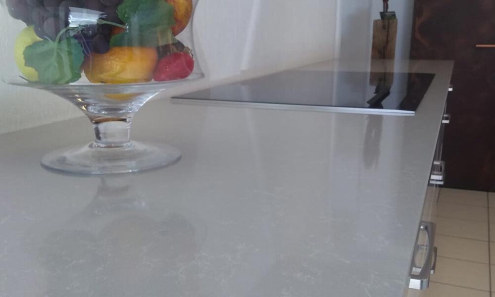 Grey Textured Granite Kitchen Table